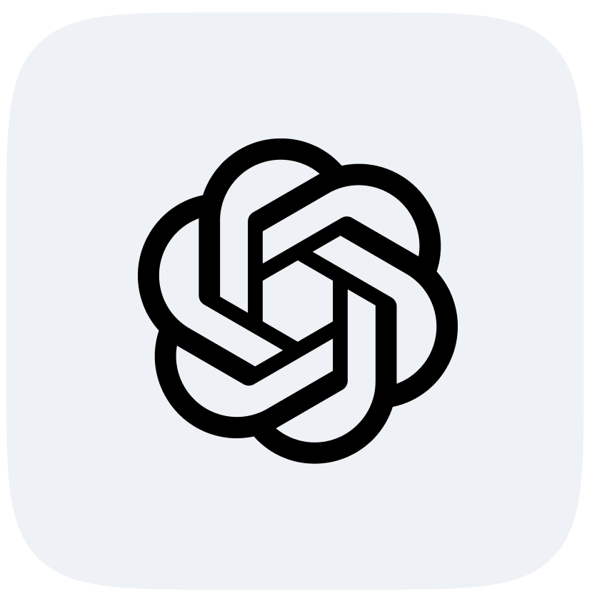 Abstract design with interconnected shapes